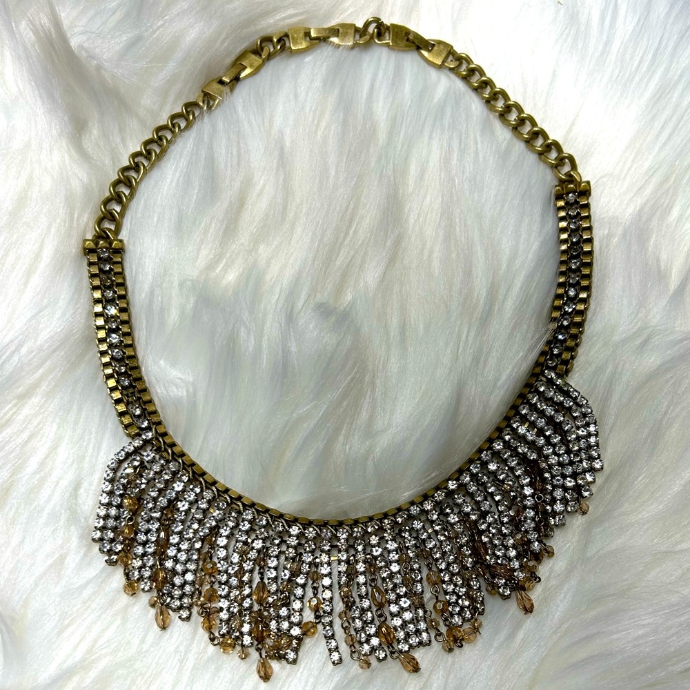 Stella & Dot fringe necklace